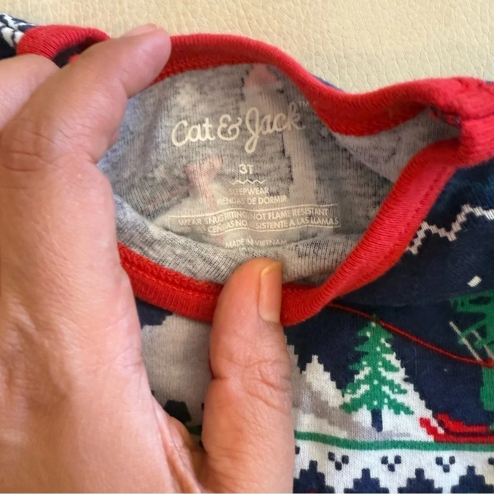 Bundle of Burt bees and wondershop christmas pajamas